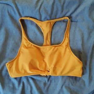 Yellow Bikini Top